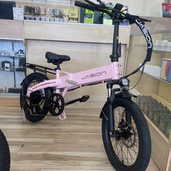 Jasion Electric Bike 28mph folding ebike Financing! $50 Down
