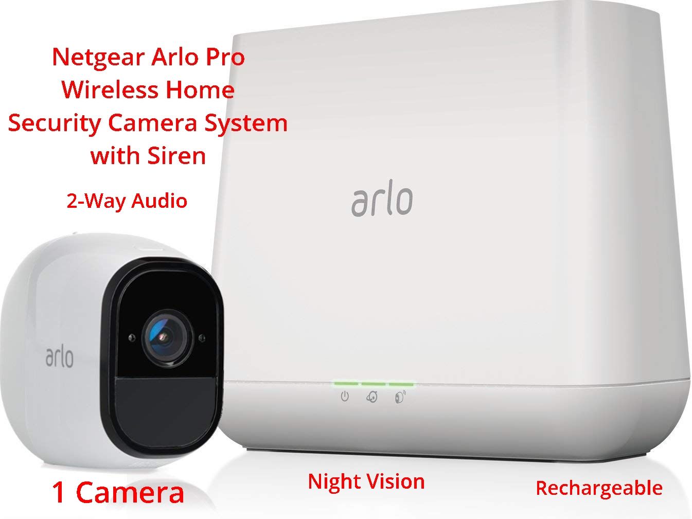 Arlo Pro Wireless Home Security Camera System with Siren