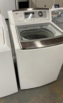 LG Top loader Washer White With agitator
