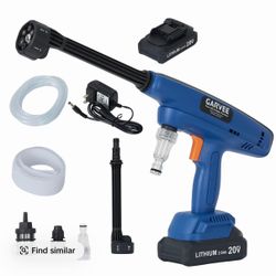 GARVEE 21V Cordless Handheld Pressure Washer – Brushless Motor, Pulse Cleaning Technology