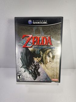 Nintendo GameCube The Legend of Zelda Twilight Princess.