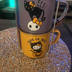 Hello Kitty Halloween mugs