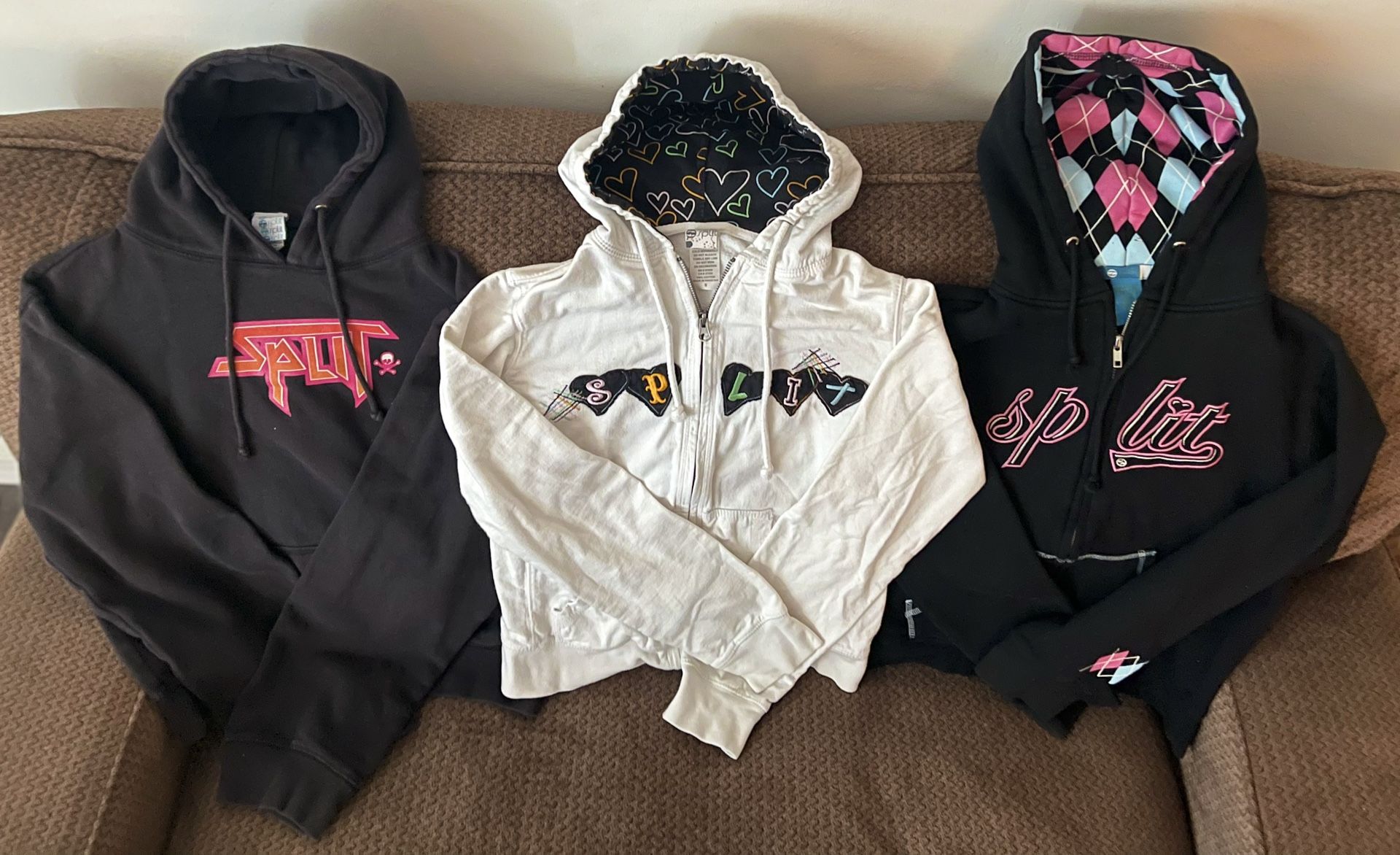 Skater / Surfer Brand Hoodies : Split, Rusty, Fox Girl