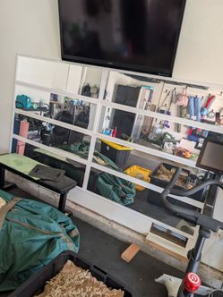 6 White Room Essentials Door Mirror