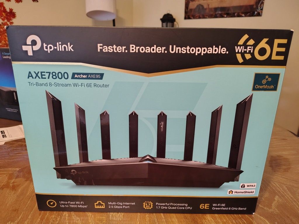 TP Link Triple Band AXE 7800 Wifi Router