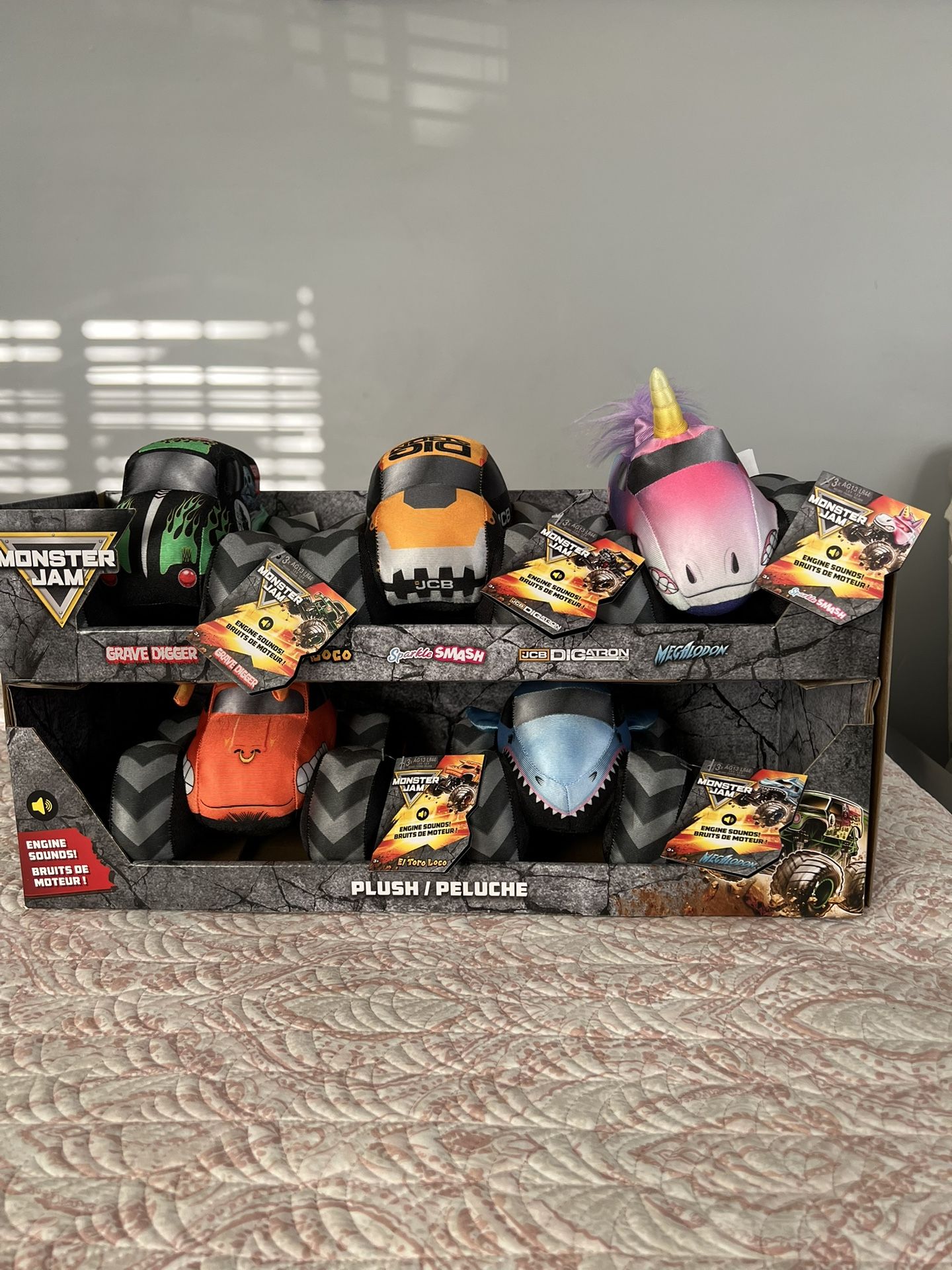Monster Jam plushies