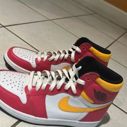 Jordan one retro high OG fusion Red