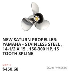 New Solas Saturn Propeller 