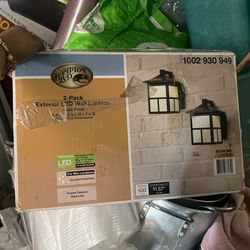 Hampton Bay Led Wall Lantern