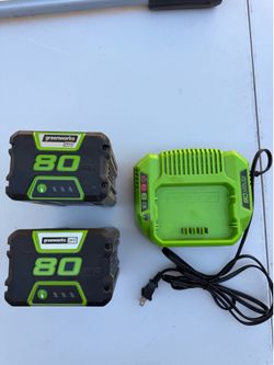 GreenWorks 80V batteries