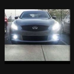 Headlight Or Fog Bright Bulb Upgrade LED Bright White 6000k With Warranty H11b H7,H1 Luces  G35,g37