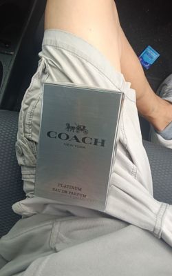 Coach platinum Cologne for men 3.3 FL. OZ.