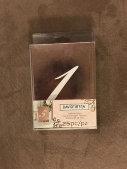 Wedding or Special Occassion Table Numbers