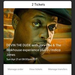 Devin The Dude 4/21 Nectar Lounge