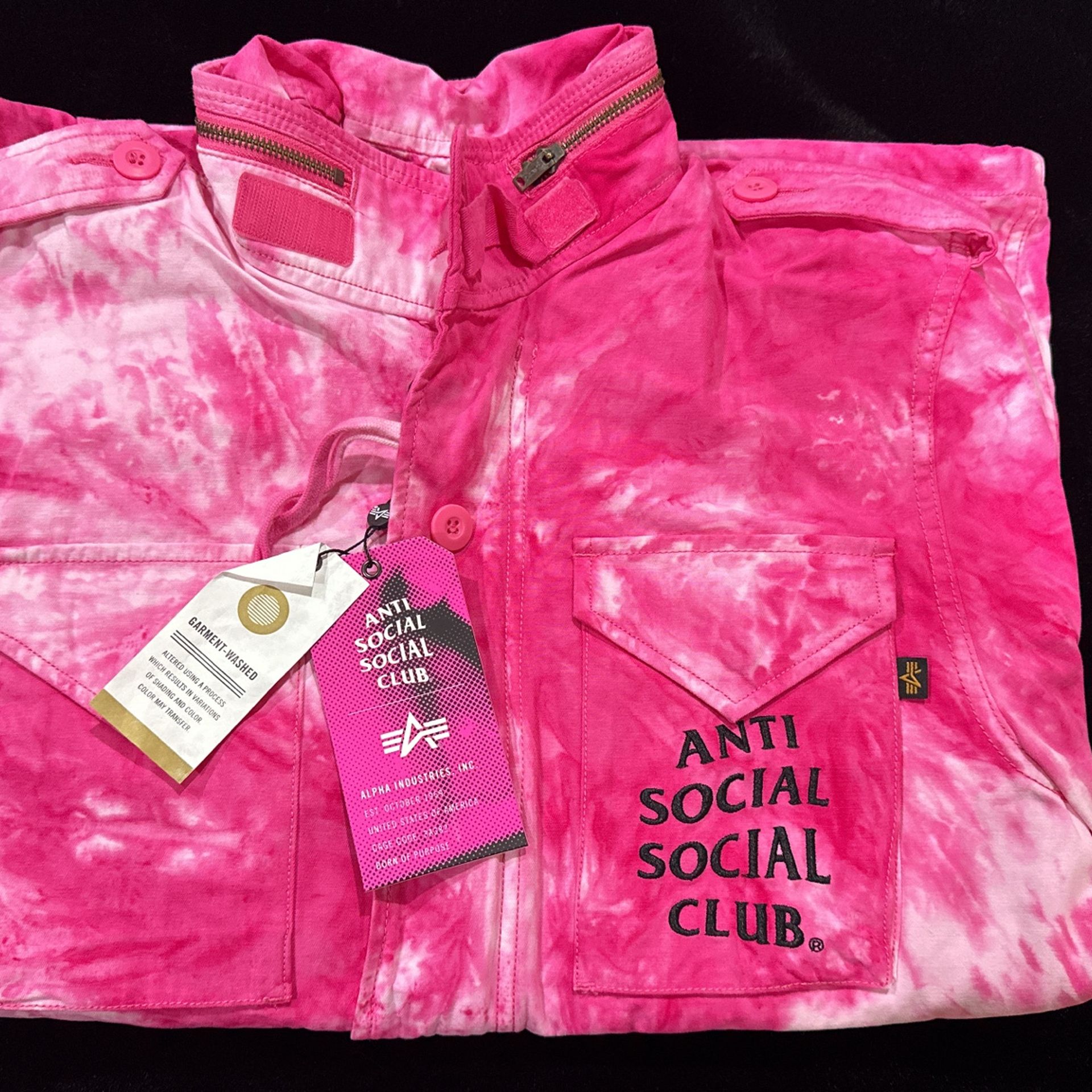 Anti Social Social Club Pink Jacket