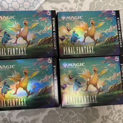 4 Chocobo bundles Magic The Gathering