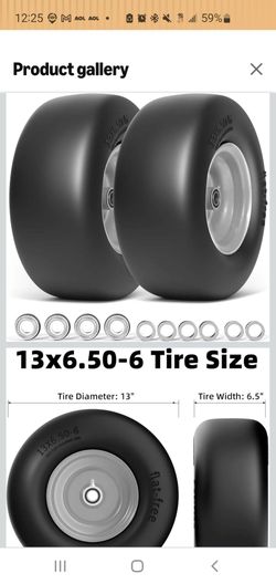 Zero Turn Lawnmower Tires Flat Free