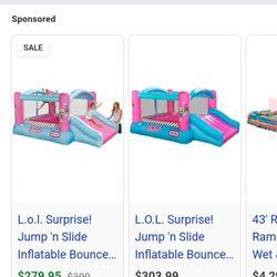 LOL Full Size Bounce House