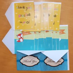 NEW Thank You Cards Lot #12 (Qty. 16)