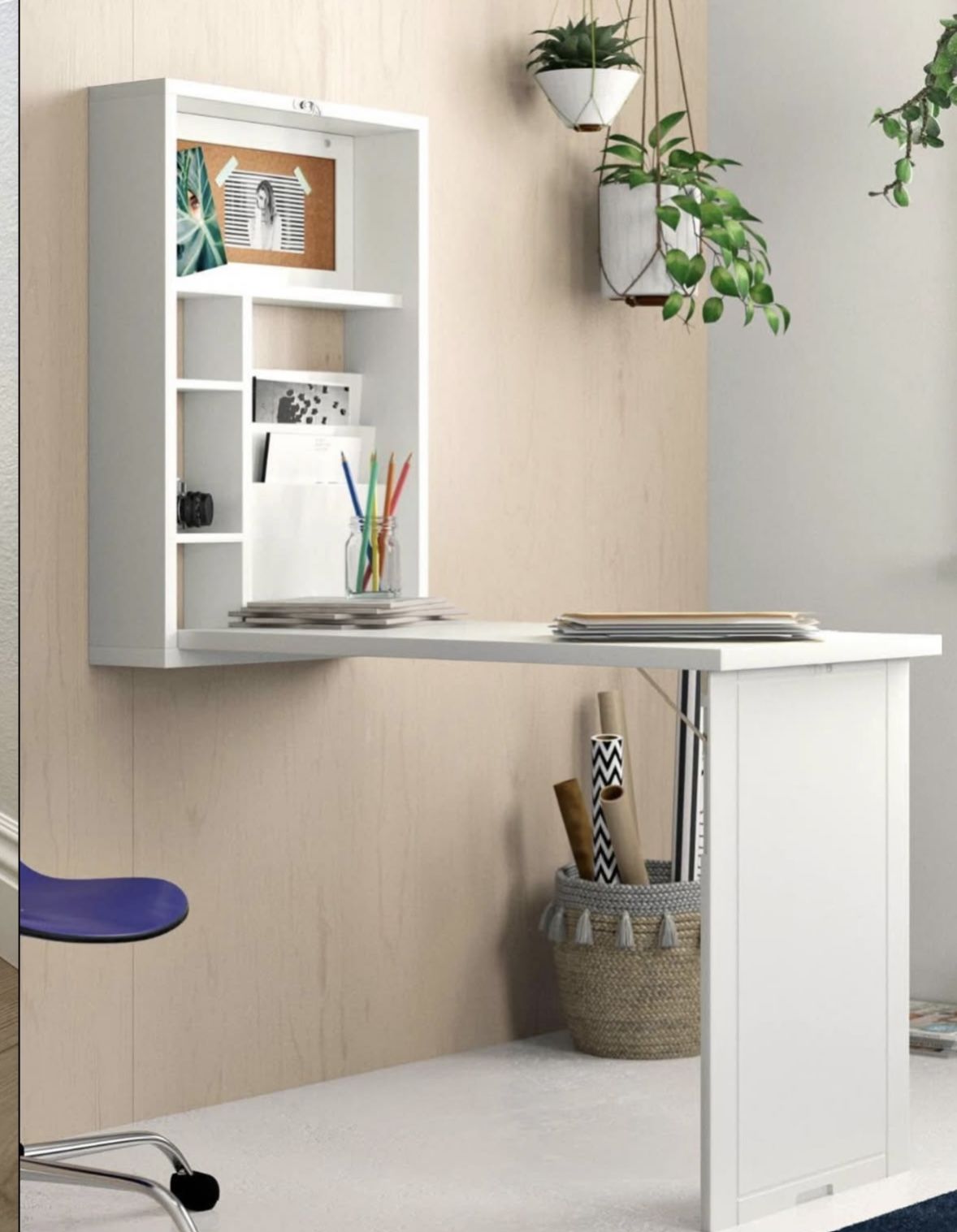 Floating Desk - white 