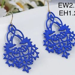 $7.00 Ea New multiple color Filagree Earrings