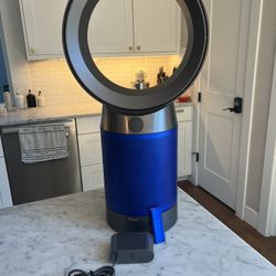 Dyson Pure Cool DP04 – HEPA Air Purifier & Fan (Blue/Silver)