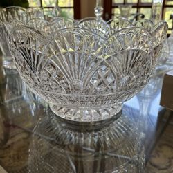 Crystal Bowl 12x7inch