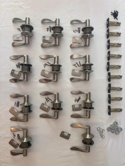 67 Satin Nickel Cabinet Handles & Knobs – Kitchen Hardware Lot