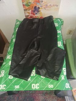 Faux Leather Dress pants