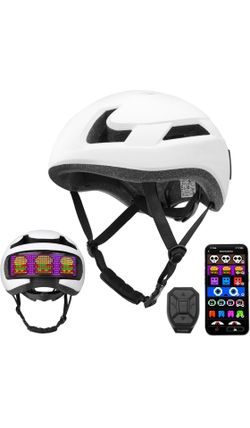 Smart LED Pixel Helmet  *Brand New*