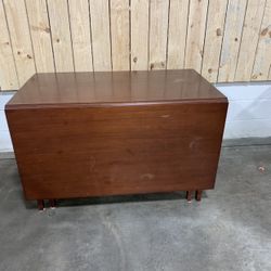 Solid Wood Table And 4 Chairs