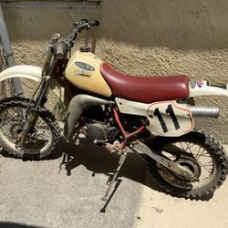 Two 1986 Yamaha Yz 80’s 