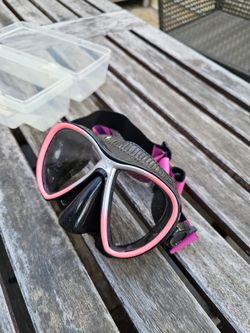 Scubapro Synergy Trufit Twin Mask Black Pink/Silver