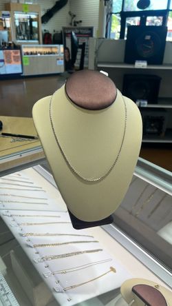 18k gold necklace