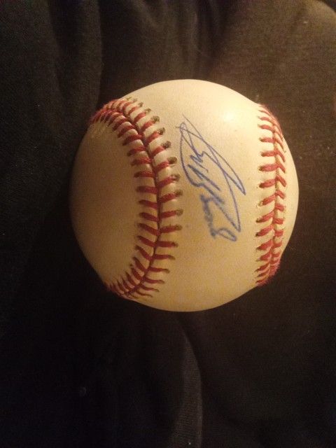 Barry Bonds Autographed Authenticated Game Ball