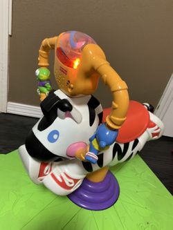 Fisher Price Bounce and spin zebra