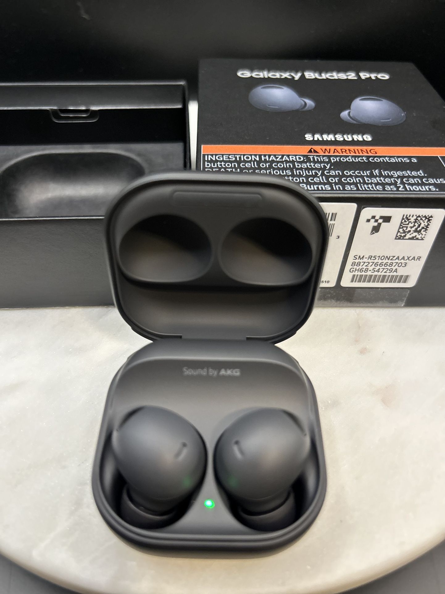 SAMSUNG Galaxy Buds 2 Pro True Wireless Bluetooth Earbuds, Noise Cancelling, Hi-Fi Sound, 360 Audio, Comfort Fit, HD Voice, IPX7 Water Resistant, Grap