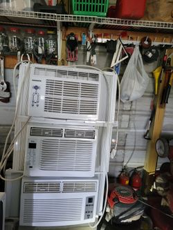 6k btu air cond $90ea.