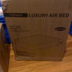 Air Bed (queen ) /playstaion Charger / Tv Mount 
