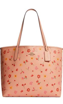 Coach Floral Tote Bag