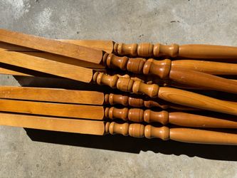 Wood Railing Stiles (20) 37” Long