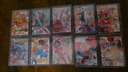 round 1 one piece promo complete set