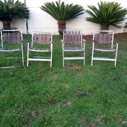 Vintage Folding Chairs