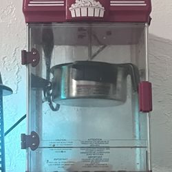 Countertop West Bend Stir Crazy Movie Theater Popcorn Popper, Gourmet Popcorn Maker Mach ine with Nonstick Popcorn Kettle