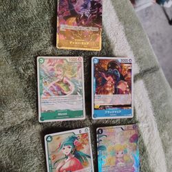 One Piece cards 
