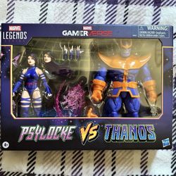 marvel legends gamerverse psylocke and thanos