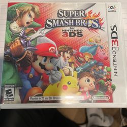 Super Smash Bros 3ds