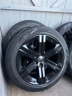 22” Chevy wheels