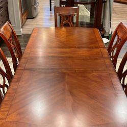 Table and 6 Chairs