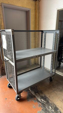 Welded Stock Picker Cart - 48 X 24 X 58"